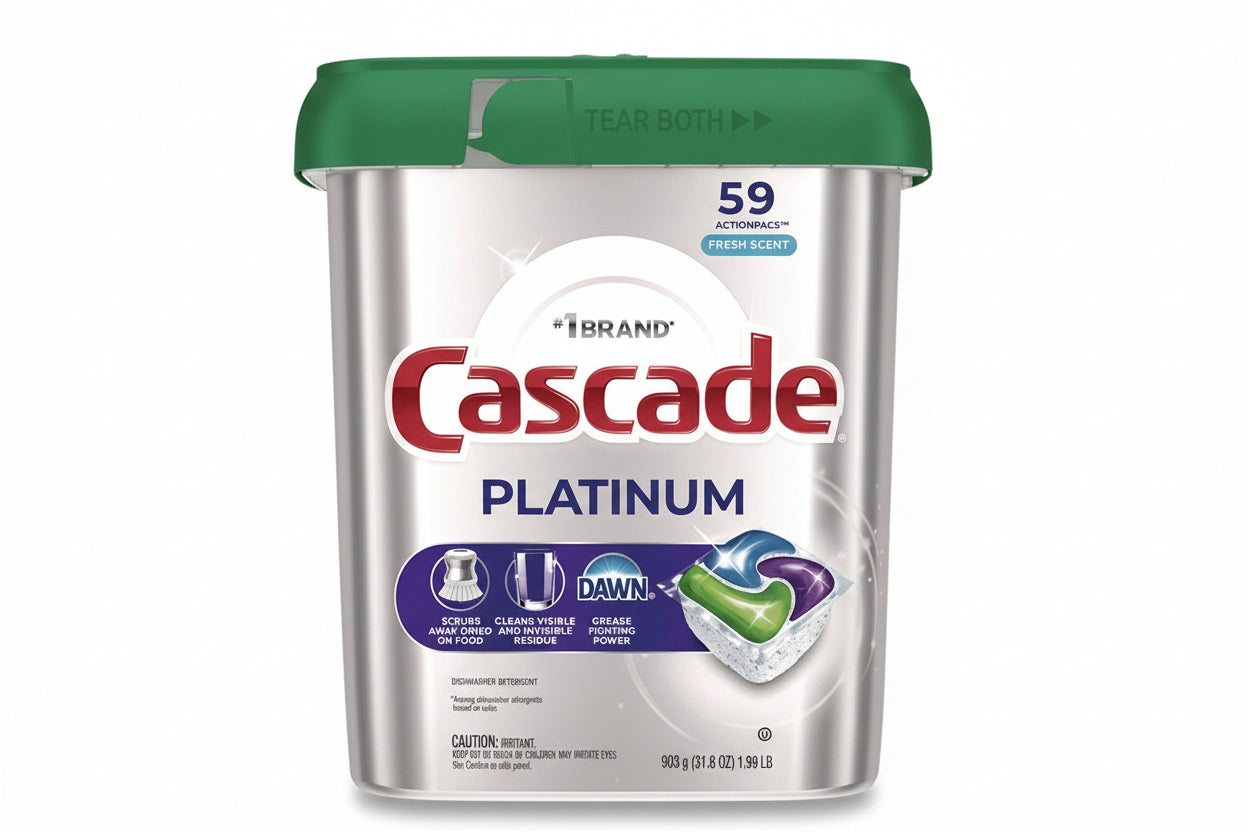 Cascade 15534CT 31.8 oz ActionPacs - Fresh Scent New