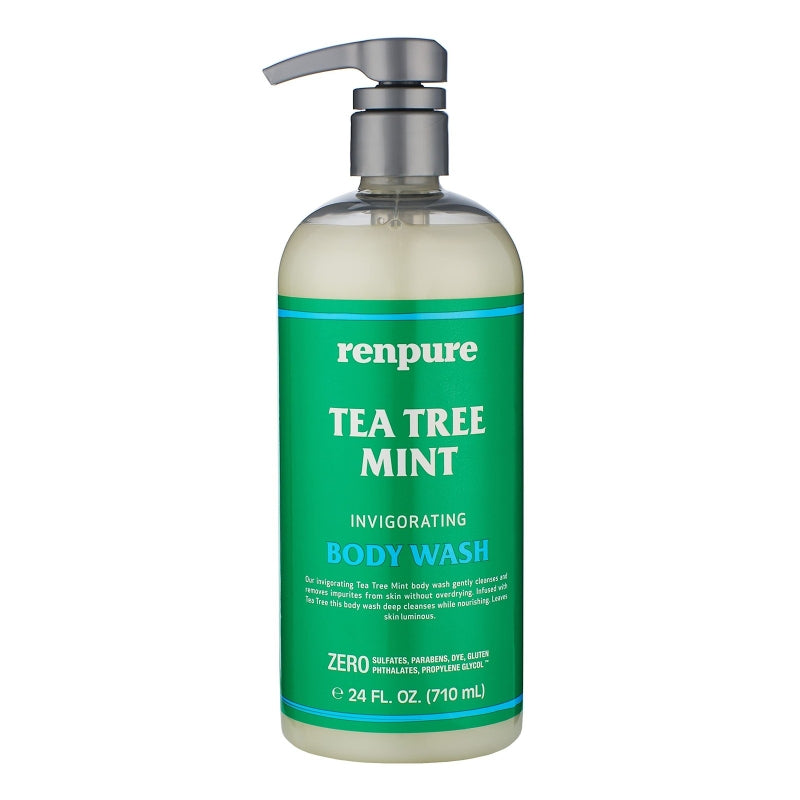 Renpure Original Tea Tree Essential Oil & Peppermint Moisturizing Body Wash With
