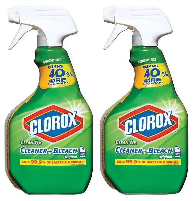 Clorox Clean-Up Original Scent Cleaner with Bleach 32oz Removes Tough Stains