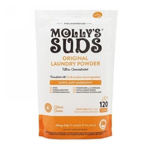 Laundry Powder Citrus Grove 120 Loads By Molly's Suds