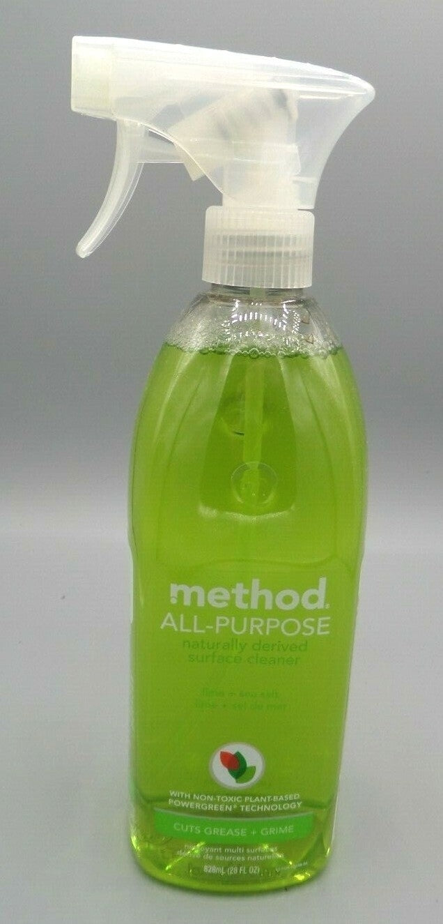 Method All Purpose Natural Lime + Sea Salt 28 FL.Oz Each Free Shipping