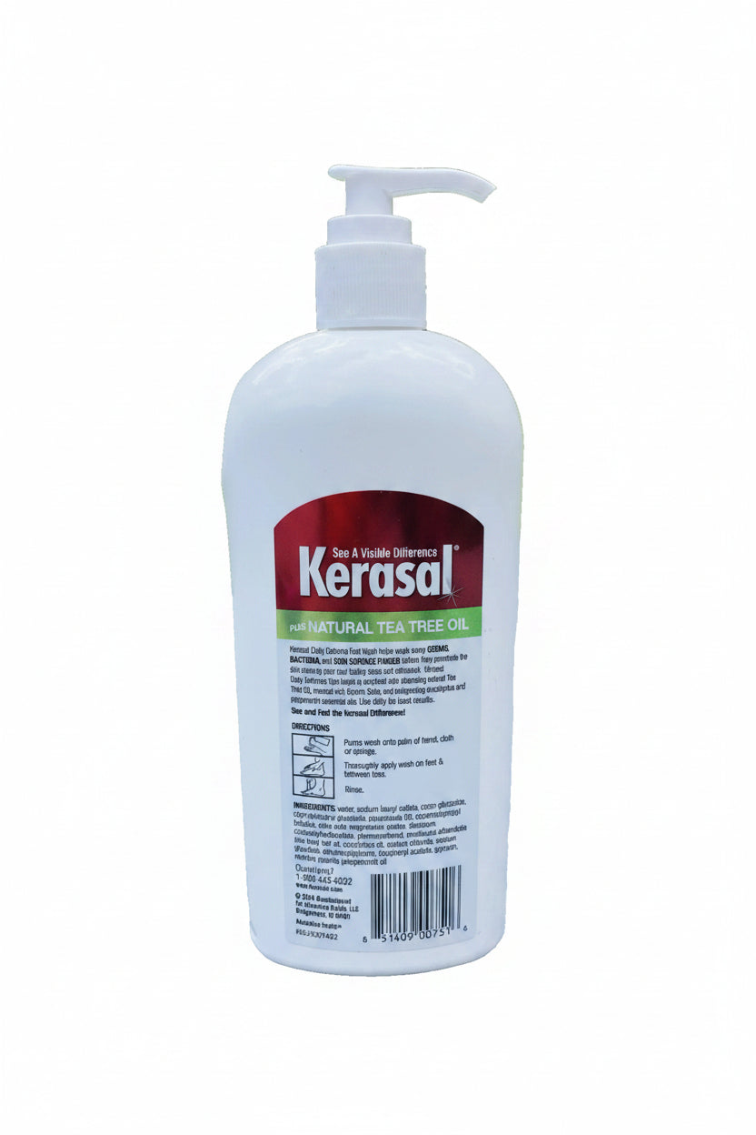 Kerasal Daily Defense Foot Wash Daily Cleanser with Tea Tree Oil