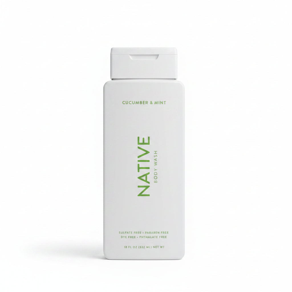 ⚡️NATIVE Natural Body Wash 18 Oz - Cucumber & Mint