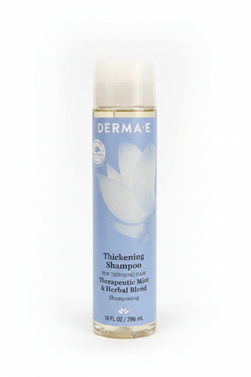 Derma-E Thickening Shampoo Therapeutic Mint & Herbal Blend 10 Fl Oz