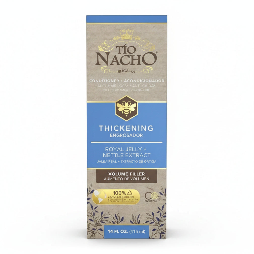 Tio Nacho Thickening Conditioner with Royal Jelly and Natural Extracts – Hair Loss Conditioner for Men and Women – Volumizing Formula for Fine, Thinning Hair, Paraben & Sulfate Free, 14 Fl O