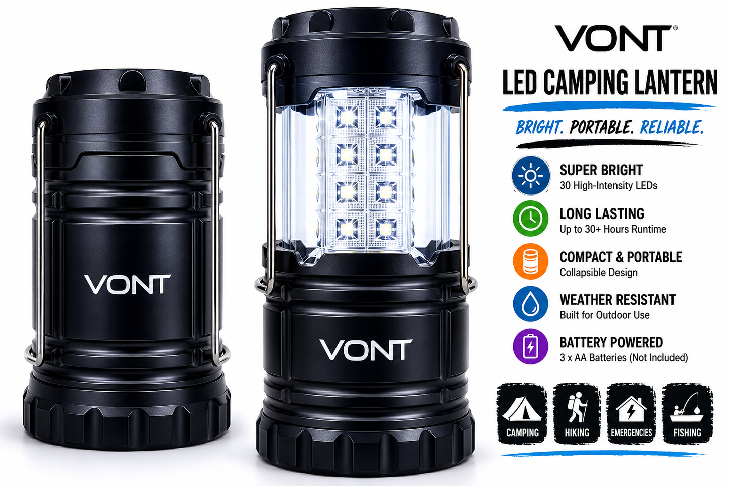 Vont Camping Lantern