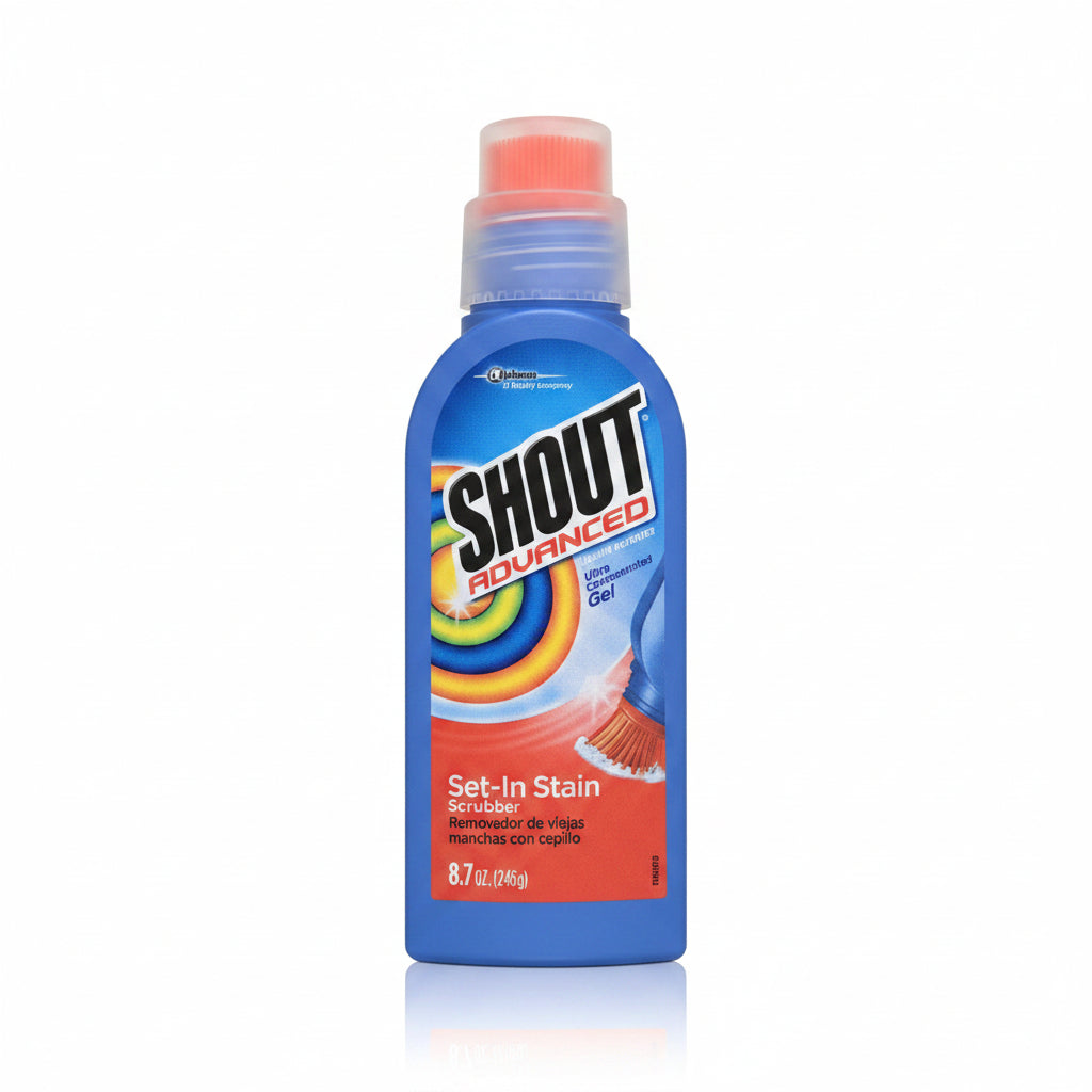 Shout Advanced Set-In Stain Scrubber Stain Remover Ultra Concentrated Gel