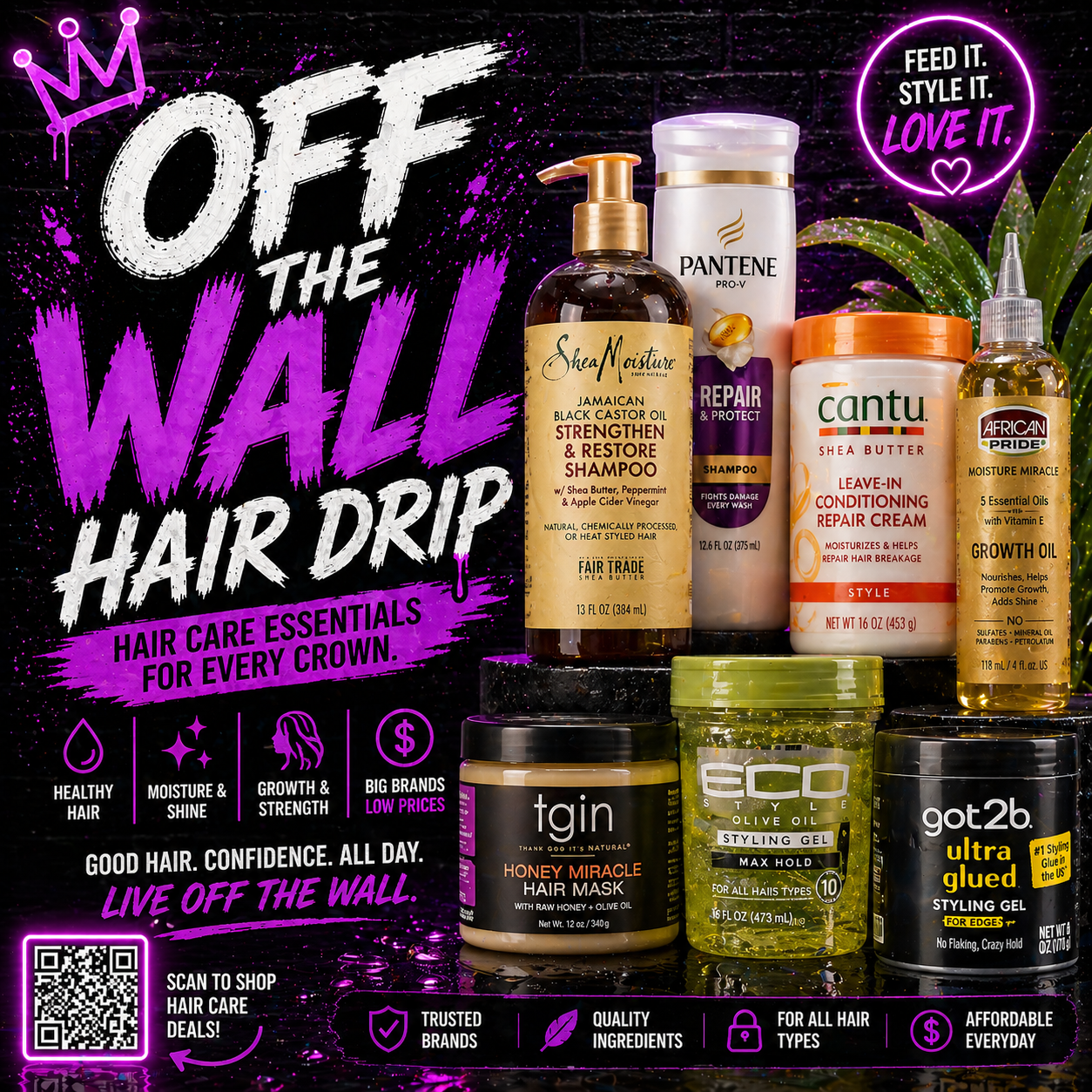 Off The Wall Hair Drip 💇🏽‍♀️🔥