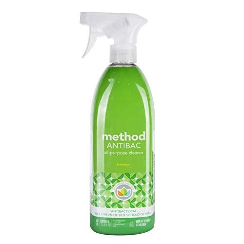 Method Antibacterial All-Purpose Cleaner Spray, Bamboo, Kills 99.9% of Household Germs, 28 Fl Oz