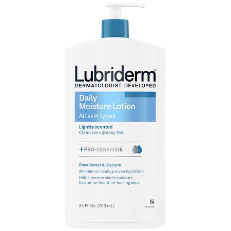 Lubriderm Daily Moisture Body Lotion + Pro-Ceramide  24 fl  oz