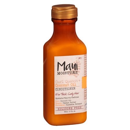 Maui Moisture Curl Quench + Coconut oil Curl-Defining Anti-Frizz Conditioner  13 fl oz