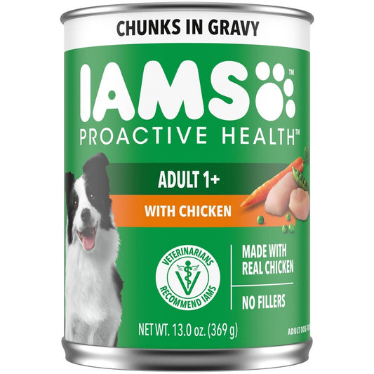 IAMS ProActive Health Adult Wet Dog Food with Chicken Flavor - 13oz