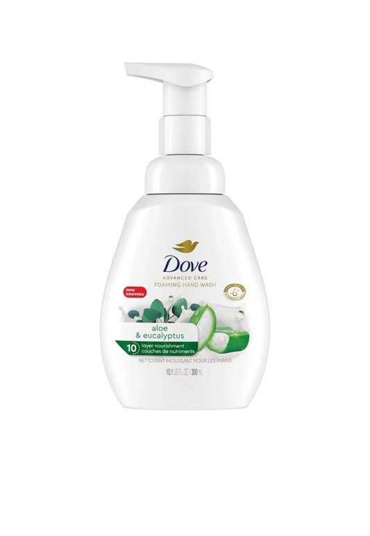 Dove Foaming Hand Wash Advanced Care - 10.1 fl oz Aloe and Eucalyptus