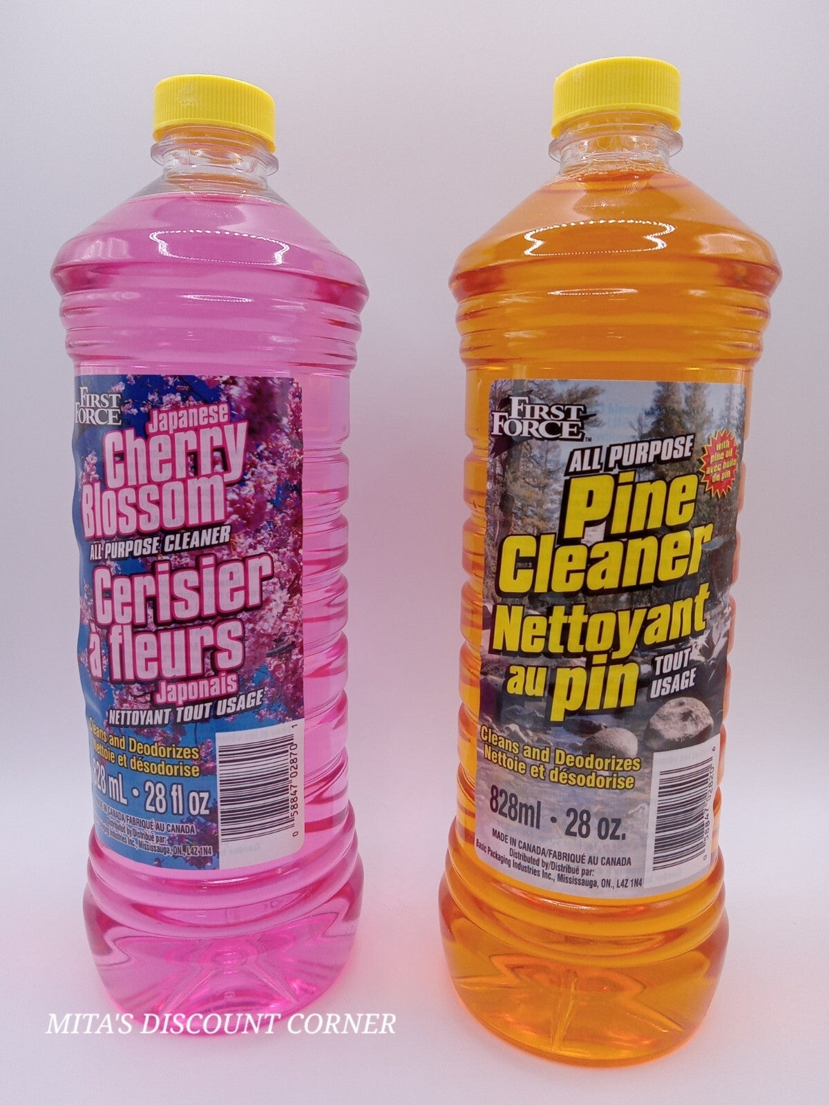 First Force Pine Cleaner All-Purpose 28 oz - Cleans & Deodorizes