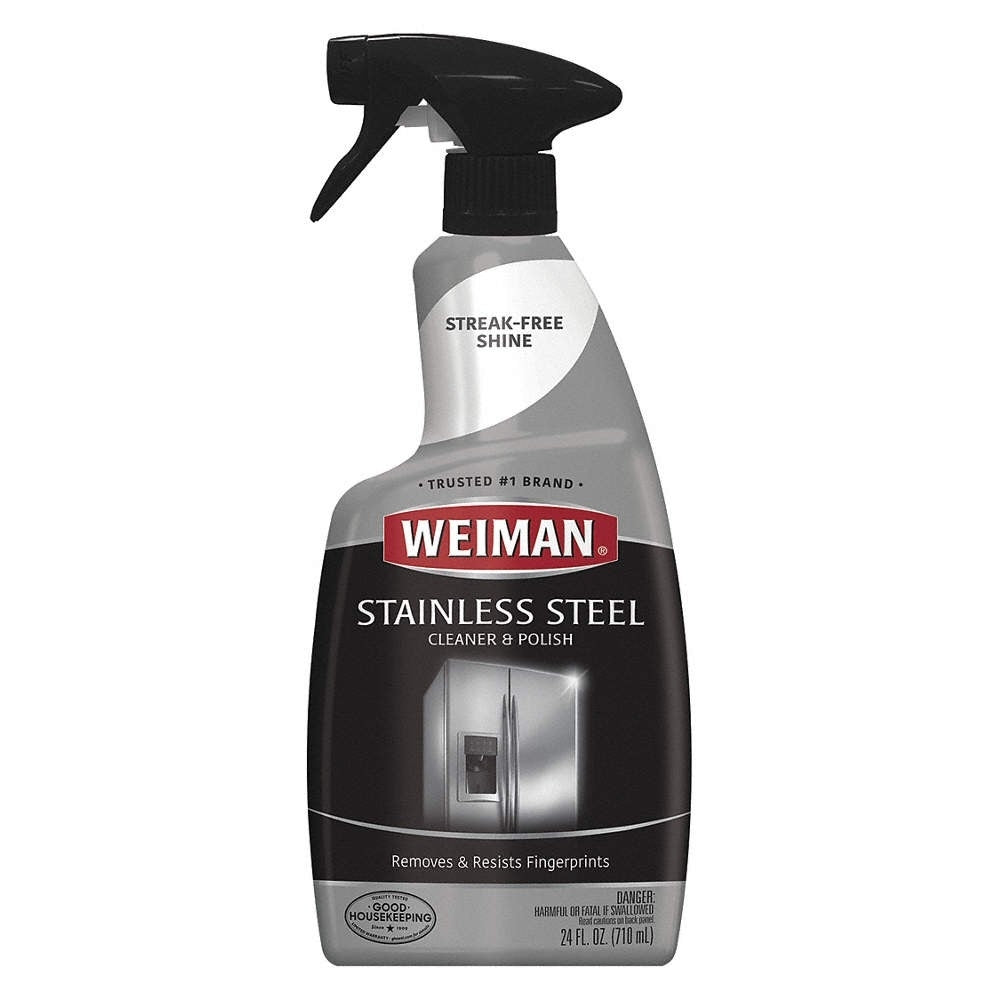 WEIMAN 108 Metal Cleaner and Polish,22 oz 53YZ89