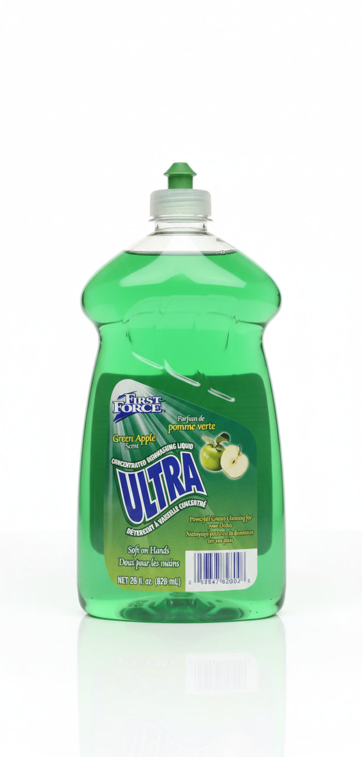 First Force Dish detergent apple