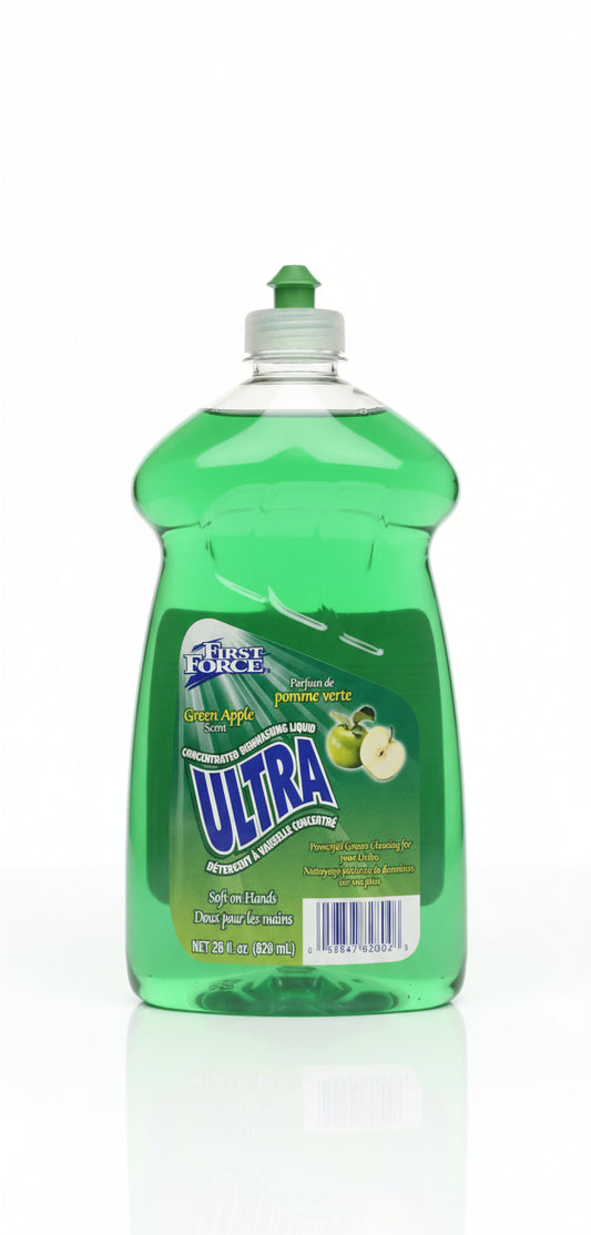 First Force Dish detergent apple