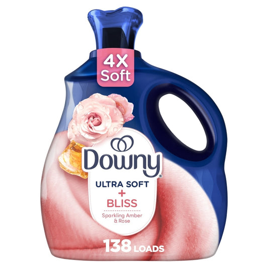 Downy Ultra Soft Fabric Softener Liquid 93 Fl Oz Bliss Scent 4X Softness