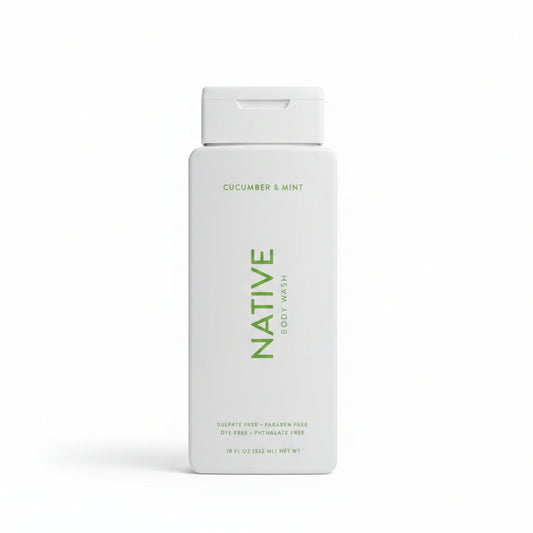 ⚡️NATIVE Natural Body Wash 18 Oz - Cucumber & Mint