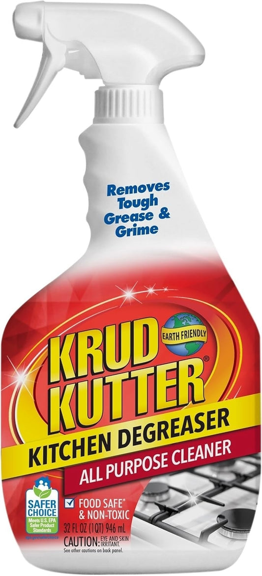 Krud Kutter 305373 Kitchen Degreaser All-Purpose 32 Ounce (Pack of 1)