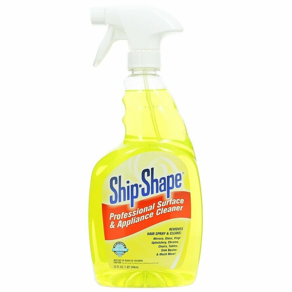 Ship-Shape Professional Salon Surface & Appliance Cleaner Spray (32oz) NEW
