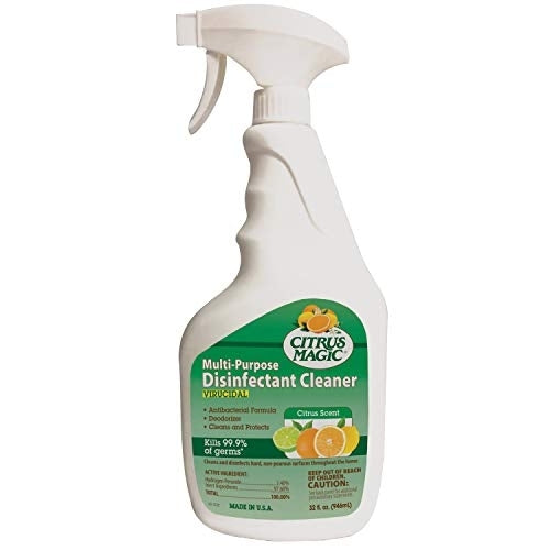 Citrus Magic Multi-Purpose Disinfectant Cleaner, Citrus, 32-Fluid Ounce, 613773093