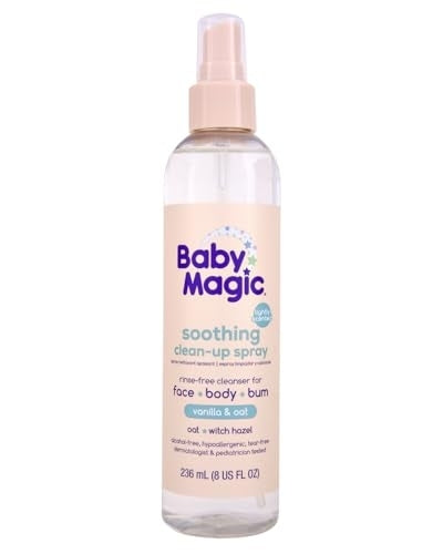 Baby Magic Soothing Clean-Up Spray, Vanilla & Oat, Hypoallergenic, 8 oz