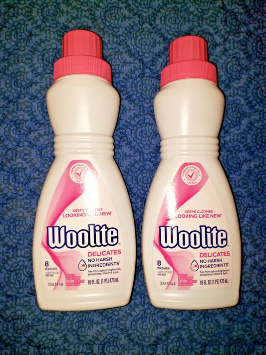 (2-Pk) Woolite DELICATES Hypoallergenic Sensitive Skin Gentle Laundry Detergent
